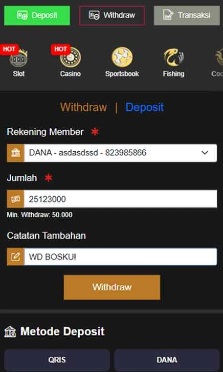 cara wd 8364 Slot App Plus